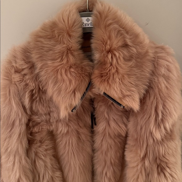 COACH 1941 LAMB SHEARLING LEATHER COAT WITH STITCHED LEATHER FRONT DETAIL SIZE 4 - Picture 5 of 14